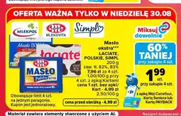 Carrefour Masło ekstra Polskie Mlekovita oferta