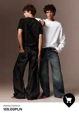 Bershka Jeansy bootcut oferta