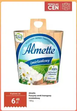 Dino Puszysty serek twarogowy śmietankowy Almette oferta