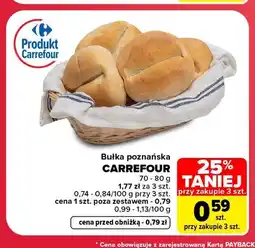 Carrefour Bułka poznańska Carrefour oferta