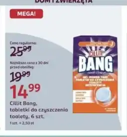 Rossmann Tabletki do czyszczenia toalety Cillit Bang oferta