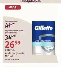 Rossmann Woda po goleniu Gillette oferta
