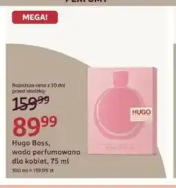 Rossmann Woda perfumowana dla kobiet Hugo Boss oferta