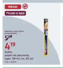Rossmann Papier do pieczenia Rubin 38x42 cm oferta