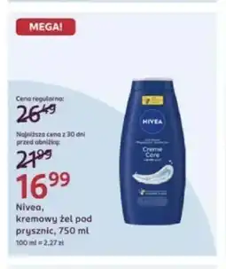 Rossmann Kremowy żel pod prysznic Nivea oferta