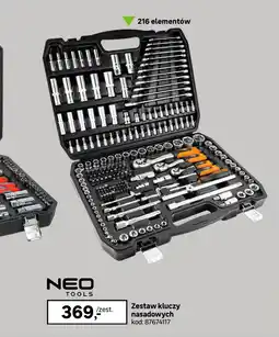 Leroy Merlin Zestaw kluczy nasadowych Neo Tools oferta