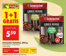 Biedronka Kaszanka z wątróbką Sokołów oferta