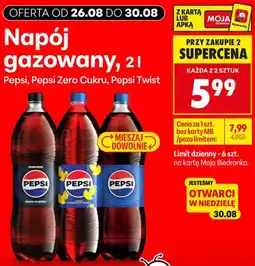 Biedronka Napój gazowany Pepsi Twist oferta