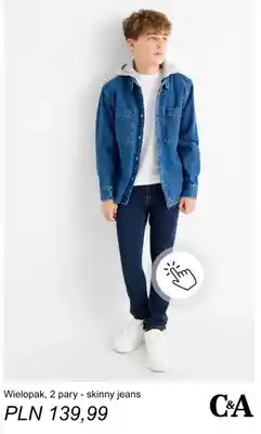 Skinny jeans C & A 2-pak