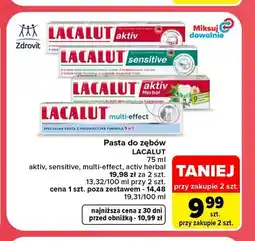 Carrefour Pasta do zębów Lacalut aktiv oferta
