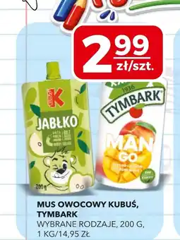 Top Market Mus owocowy Tymbark oferta