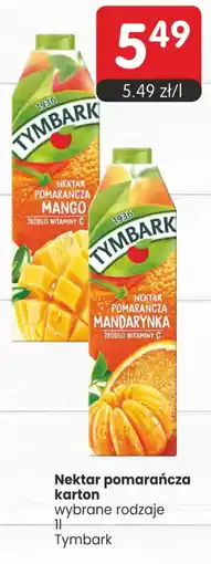 Market Point Nektar pomarańcza karton wybrane rodzaje Tymbark oferta
