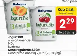 Market Point Jogurt BIO Bakoma oferta
