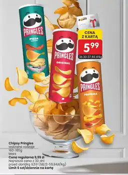 Market Point Chipsy Pringles wybrane rodzaje oferta