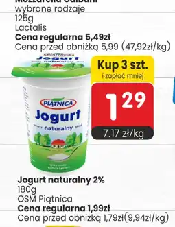Market Point Jogurt naturalny 2% OSM Piątnica oferta