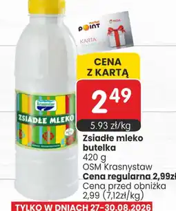 Market Point Zsiadłe mleko oferta