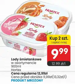 Market Point Lody śmietankowe Hortex oferta