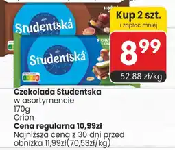 Market Point Czekolada Studentska oferta