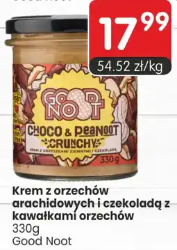 Market Point Krem z orzechów arachidowych i czekoladą z kawałkami orzechów oferta