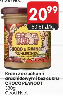 Market Point Krem z orzechami arachidowymi bez cukru CHOCO PEANOOT oferta