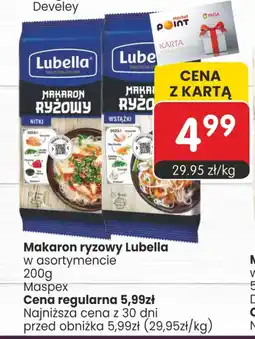Market Point Makaron ryżowy Lubella oferta