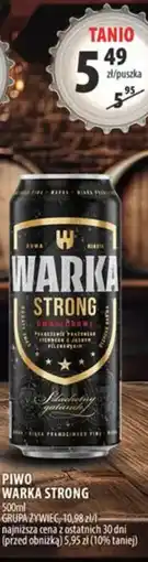 Arhelan Piwo Warka Strong oferta