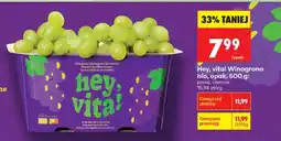 Biedronka Hey, vita! Winogrono bio. opak oferta