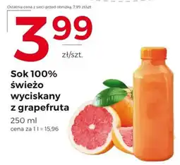 Frac Sok 100% świeżo wyciskany z grapefruta oferta