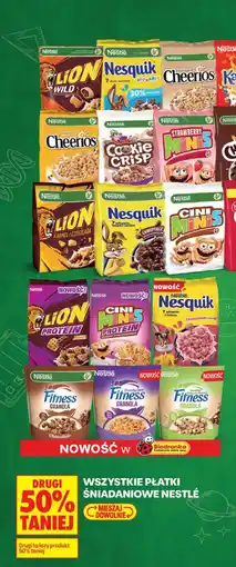 Biedronka Wszystkie płatki śniadaniowe Nestlé oferta