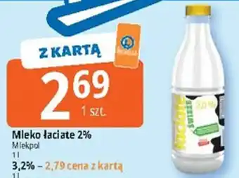 Mleko łaciate 2% Mlekpol