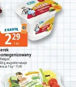 E.Leclerc Serek homogenizowany Mlekpolski oferta