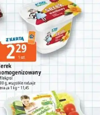 Serek homogenizowany Mlekpolski