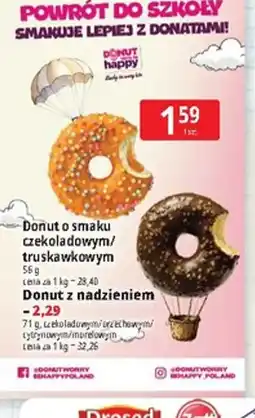 E.Leclerc Donut o smaku czekoladowym/truskawkowym oferta