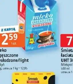 E.Leclerc Mleko Zagęszczone Niesłodzone gostyńskie oferta