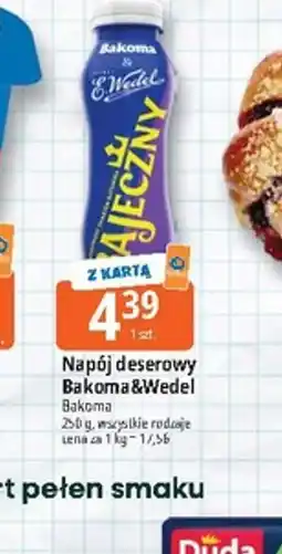 E.Leclerc Napój deserowy Bakoma&Wedel oferta