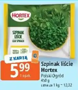 E.Leclerc Szpinak liście Hortex oferta