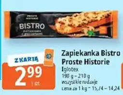 E.Leclerc Zapiekanka Bistro Proste Historie oferta