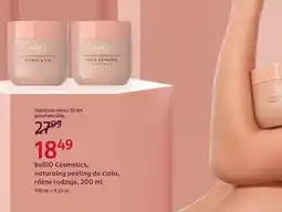 Rossmann beBIO Cosmetics naturalny peeling do ciała oferta