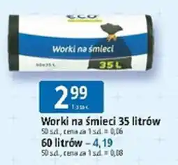 E.Leclerc Worki na śmieci 35 litrów oferta