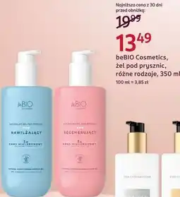 Rossmann beBIO Cosmetics żel pod prysznic oferta