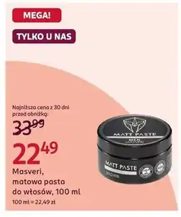 Rossmann Masveri, matowa pasta do włosów oferta