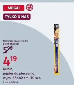 Rossmann Rubin, papier do pieczenia, wym. 38x42 cm, 30 szt oferta