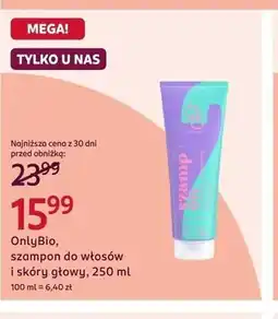 Rossmann OnlyBio, szampon do włosów i skóry głowy oferta