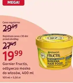 Rossmann Garnier Fructis, odżywcza maska do włosów oferta