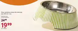 Rossmann Eloy, metalowa miska dla zwierząt, poj. 400 ml, 1 szt oferta