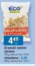E.Leclerc Orzeszki solone ziemne/niesolone Eco+ oferta