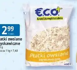 E.Leclerc E.C.O. Płatki owsiane błyskawiczne oferta