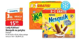 E.Leclerc Lody cytrynowo-truskawkowe Nestle Kaktus oferta