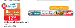 E.Leclerc Folia aluminiowa 20 m Wiodąca Marka Elembal oferta