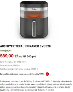 Orlen Air Fryer Tefal Infrared EY832H oferta